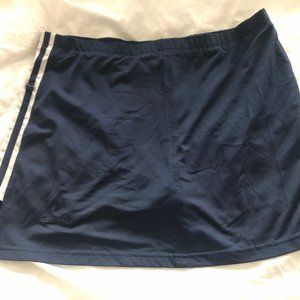 Bolle Navy Tennis Skirt with White Stripes